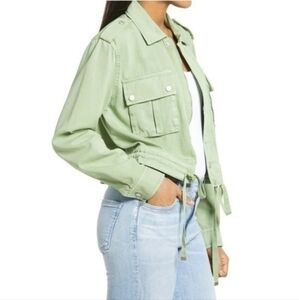 🆕 Blanc NYC Military Style Utility Jacket. NWT